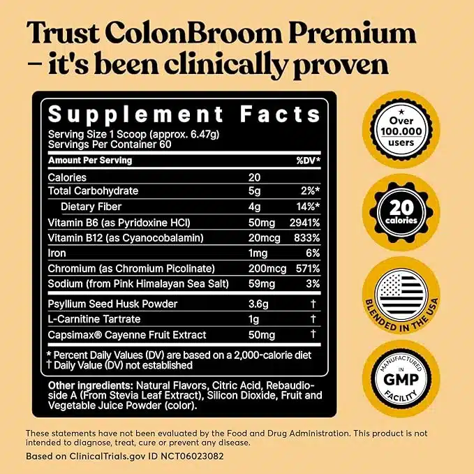 ColonBroom Premium Weight Management Supplement