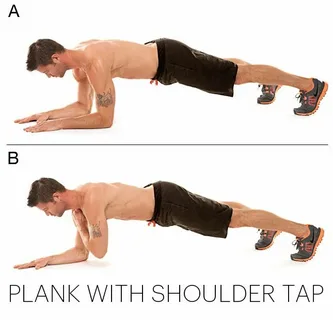 Plank to Shoulder Taps